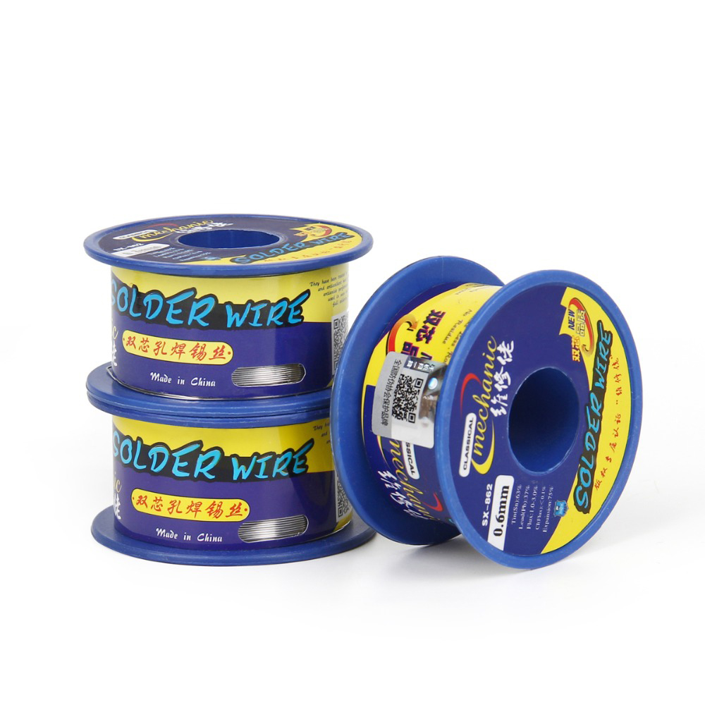 MECHANIC60gSolderWire03040506081012mm6337RosinCoreTinLead183WeldingFlux10-30IronCableReel-1757047-11