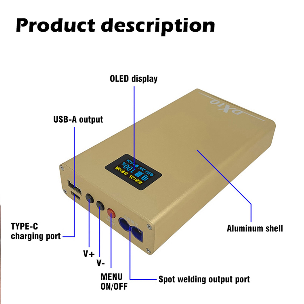 MiniSpotWeldingMachinefor18650BatterySpotWelder20GearsAdjustableSpotWeldingMachinewithCharge-palOLED-1894108-8