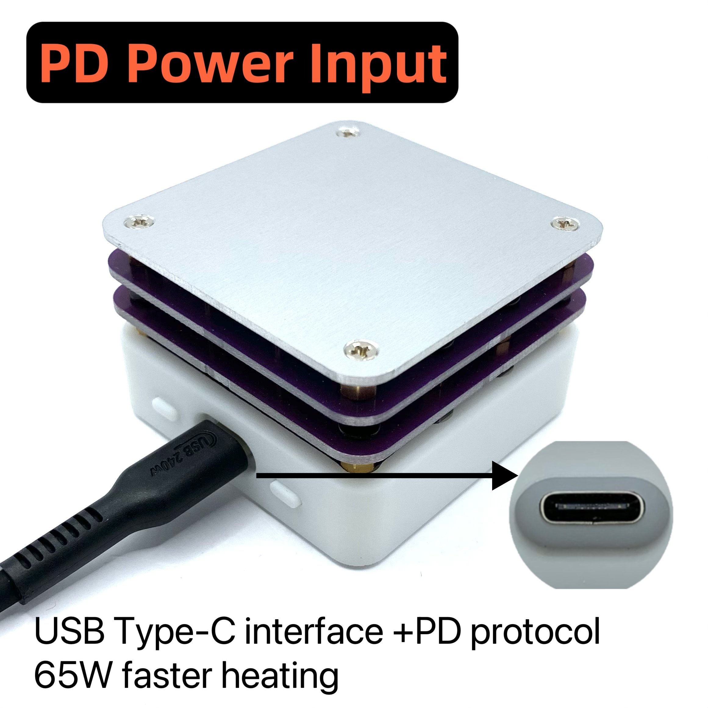 PD65WMiniHotPlatePreheaterOLEDDisplayPCBBoardWeldingHeatingPlateReworkStationPreheatingPlatformRepai-1988256-1