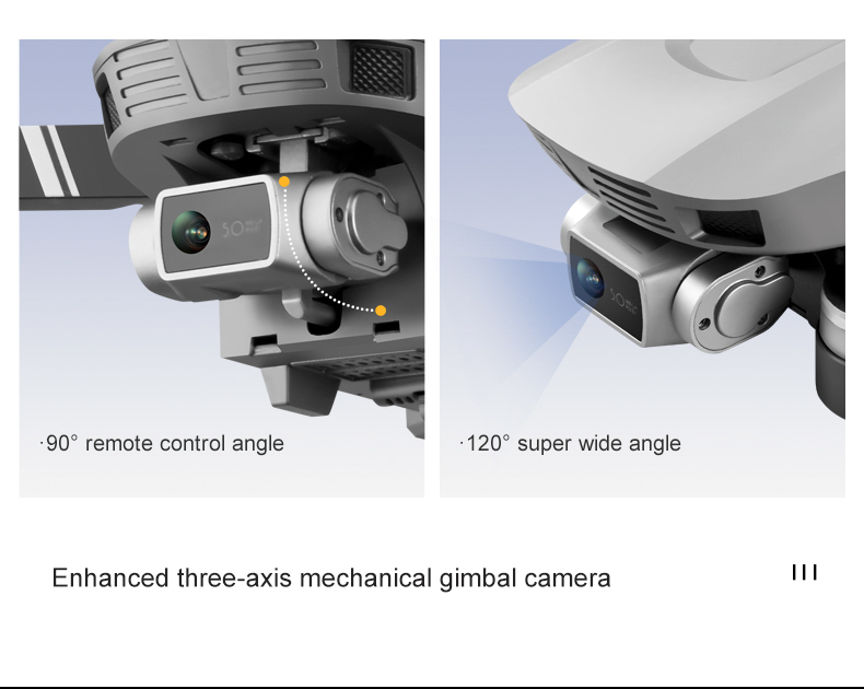 4DRCF4GPS5GWIFI2KMFPVwith4KHDCamera2-AxisGimbalOpticalFlowPositioningBrushlessFoldableRCQuadcopterDr-1753961-8