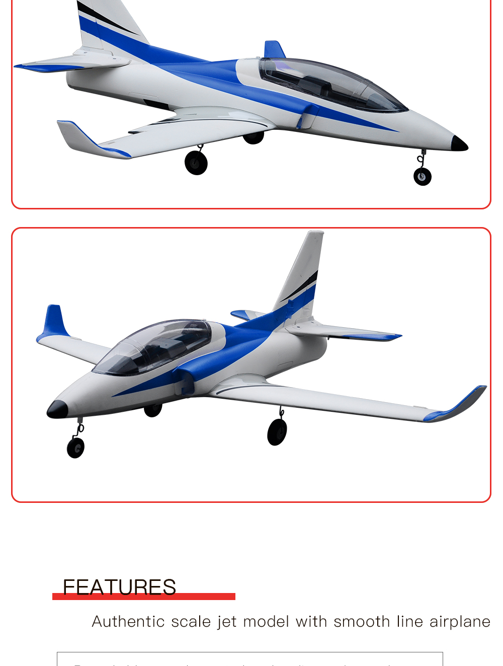 AFMODELViper64mmEDF1000mmWingspan3DAerobaticsEPORCAirplaneJetKITPNP-2009718-5