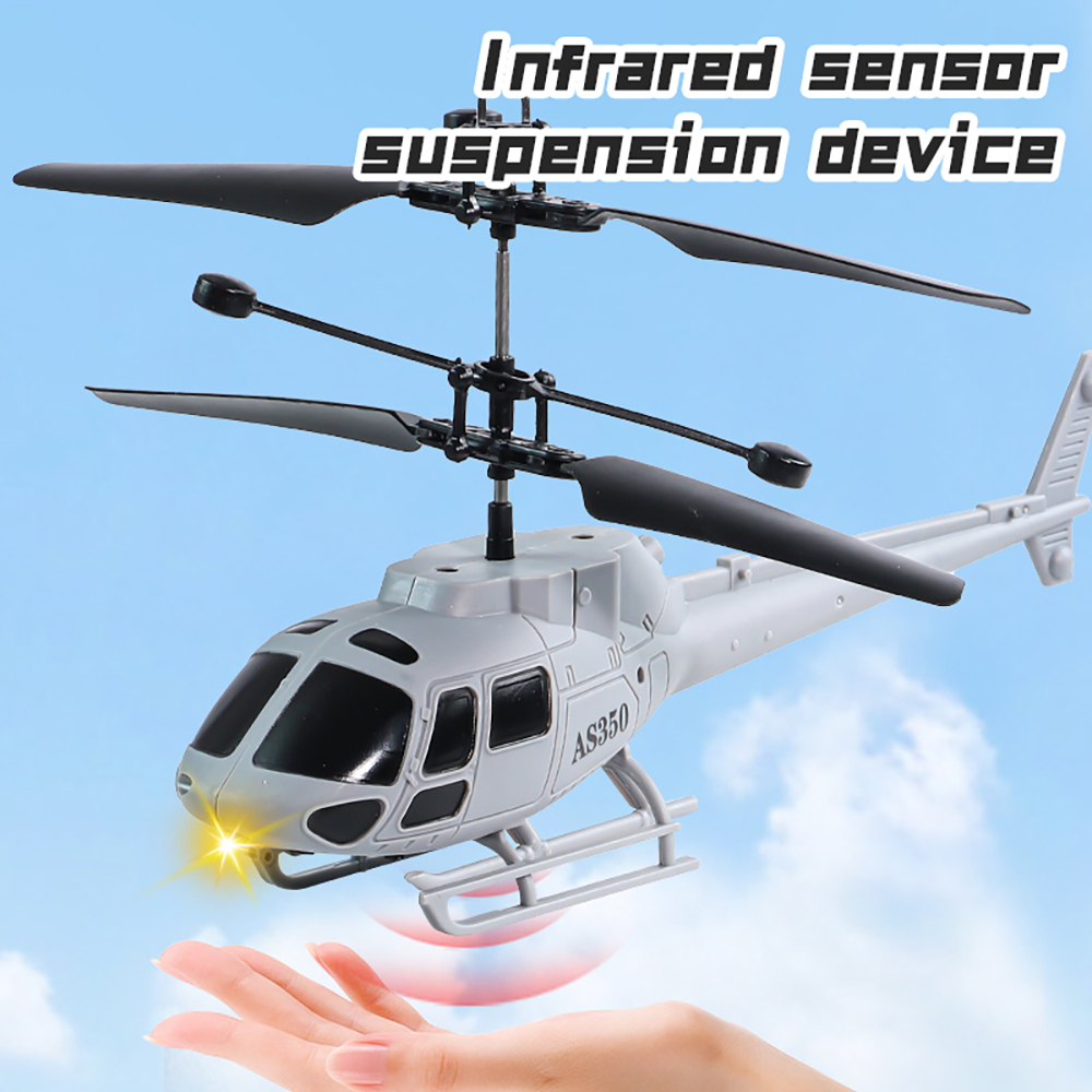 AS350SimulationBlackWingHelicopterInductionFighterSuspensionLightChargingDrop-resistantInductionRemo-1993836-1