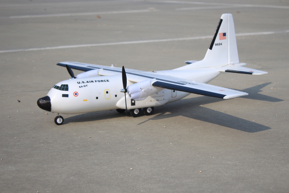 C-160CargotransTwinHercules1120mmWingspanEPOSWarbirdTransportRCAirplanePNP-1418147-4