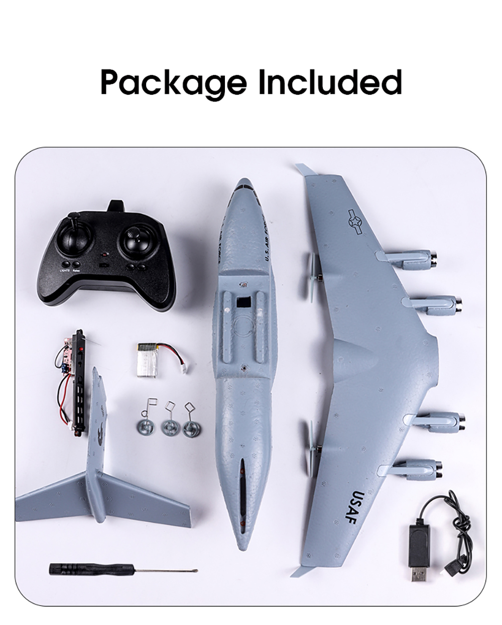 C17C-17Transport390mmWingspan24GHz2CH6-AxisGyroEPPRCAirplaneGliderRTFforBeginner-2001212-19