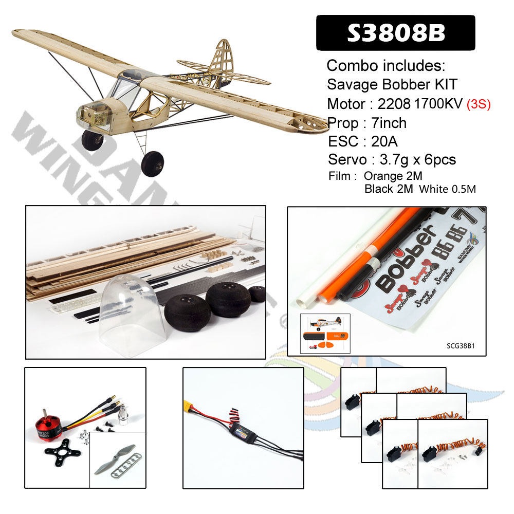 DancingWingsHobbyS38SavageBobber1000mmWingspanBalsaWoodRCAirplaneKITKITPowerCombo-1983459-15