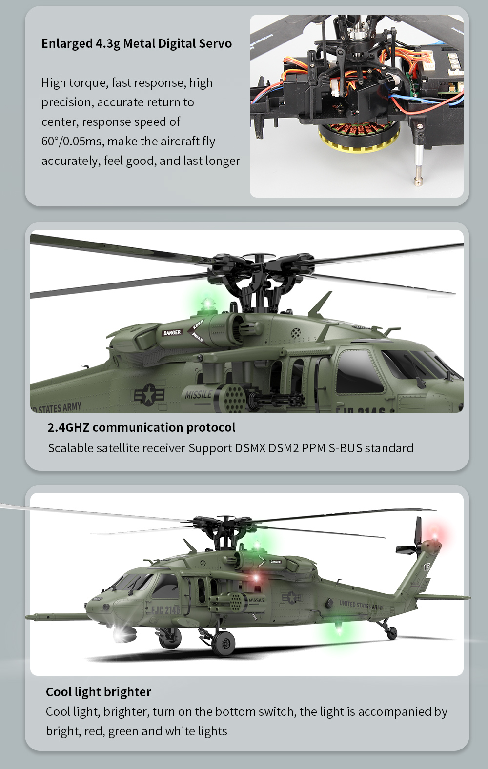 EachineE200SUH-6024G6CH6-AxisGyroDualBrushlessMotor147ScaleFlybarlessRCHelicopterBNFRTF-2014606-6