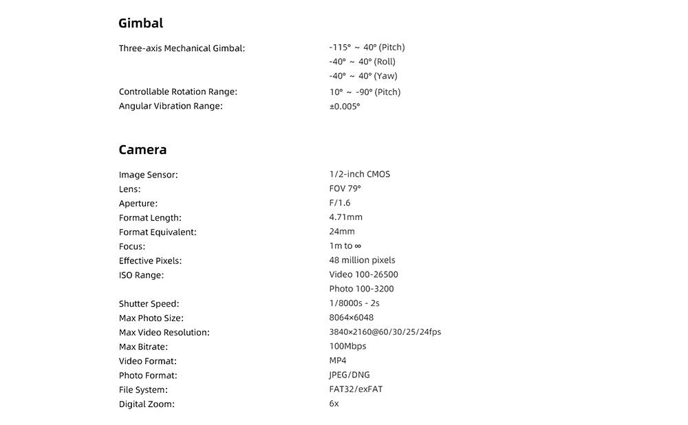 FIMIX8MINI3SoLink9KMFPVSuperNightVideoModeWith4K60fps12CMOSCamera3-axisMechanicalGimbal32minsFlightT-2011647-27