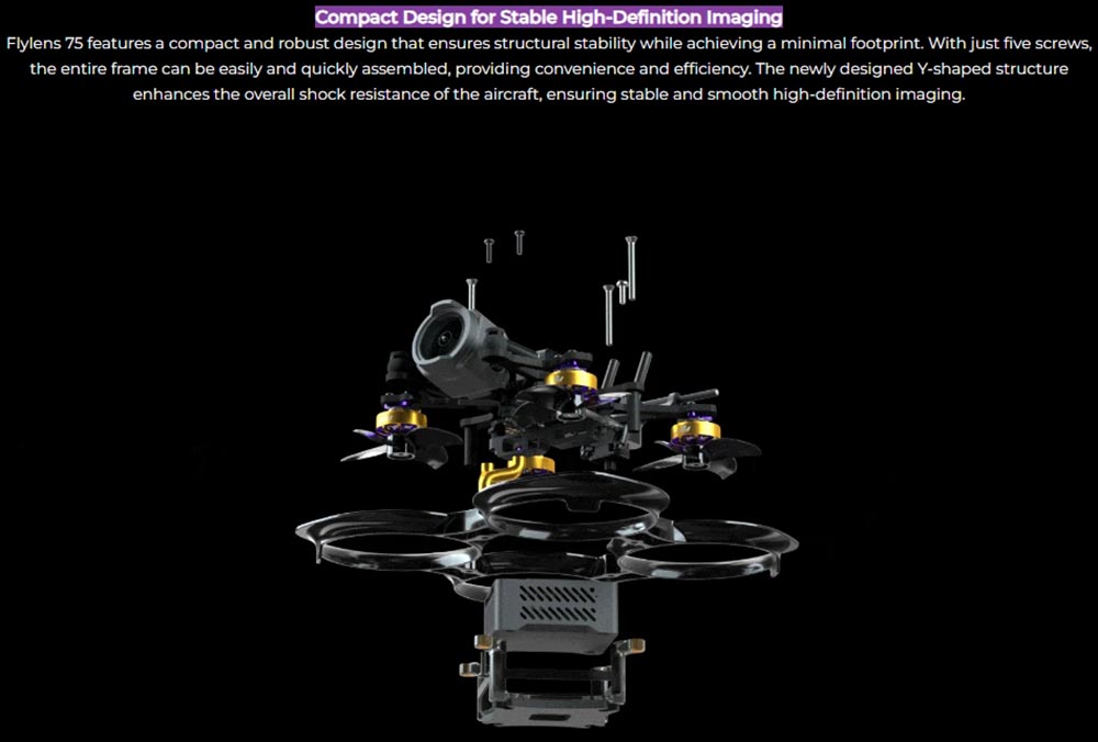 FlywooFlyLens75DJIO3O3Lite2S16InchWhoopFPVRCRacingDronewithDigitalHDSystem-2007711-3