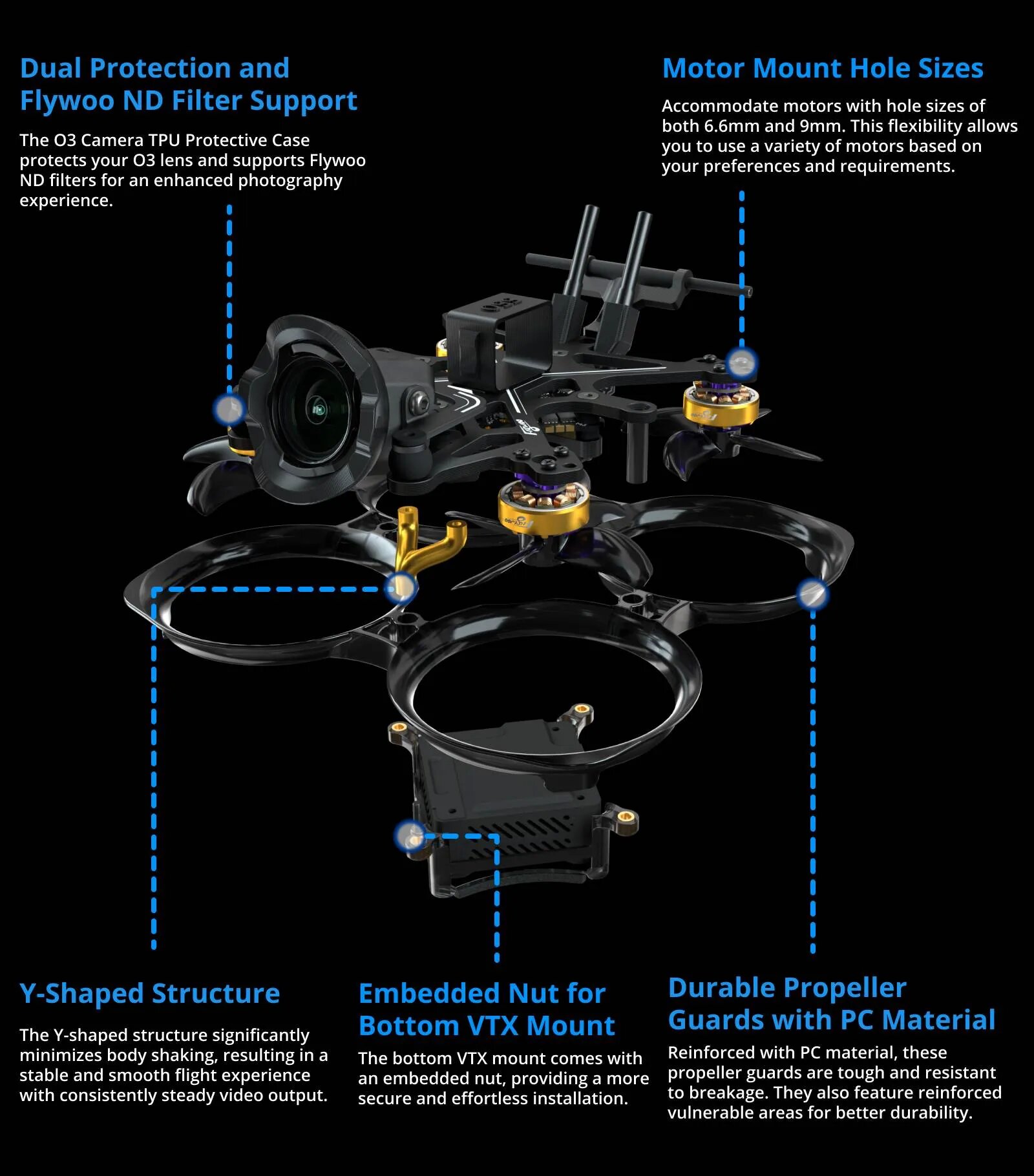 FlywooFlyLens75DJIO3O3Lite2S16InchWhoopFPVRCRacingDronewithDigitalHDSystem-2007711-4