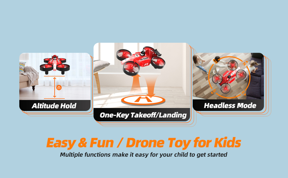 FunskyLM072-In-1LandAirFlyingCarAltitudeHoldHeadlessModeThrowtoGoLEDKidsGifts24GRCToysDroneQuadcopte-1999957-3