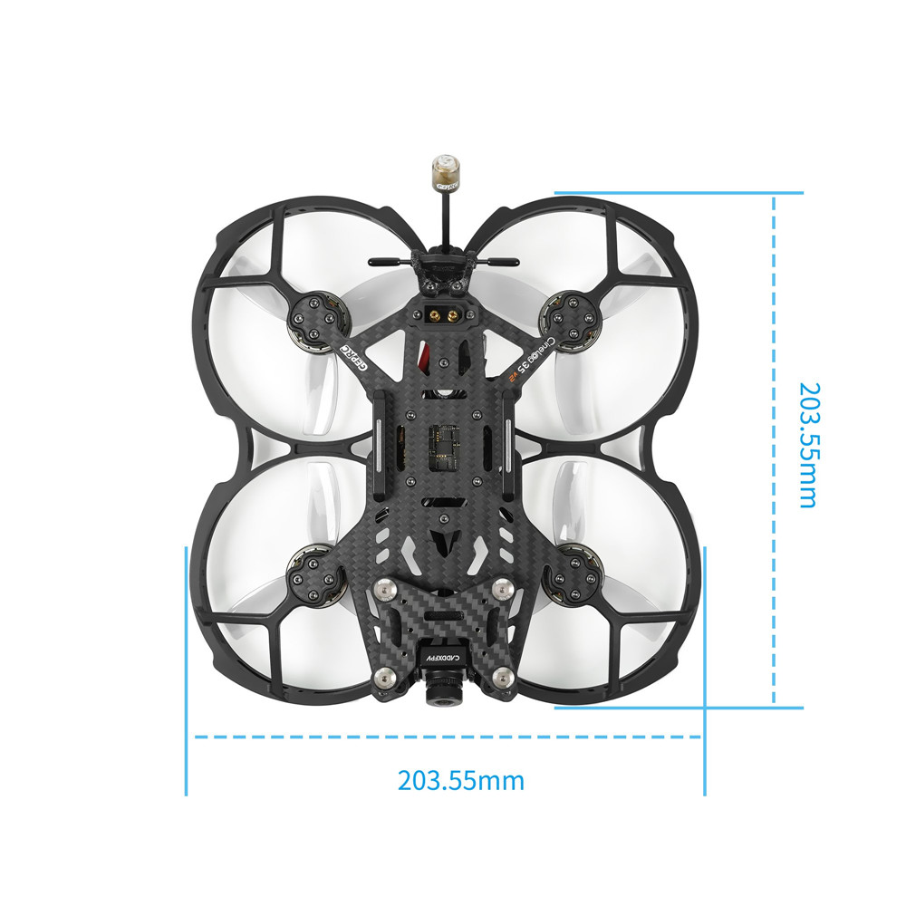 GeprcCinelog35V2HD142mmWheelbaseF72245AAIOV26S35InchCinematicFPVRacingDronePNPBNFwithAvatarDigitalSy-1985563-5