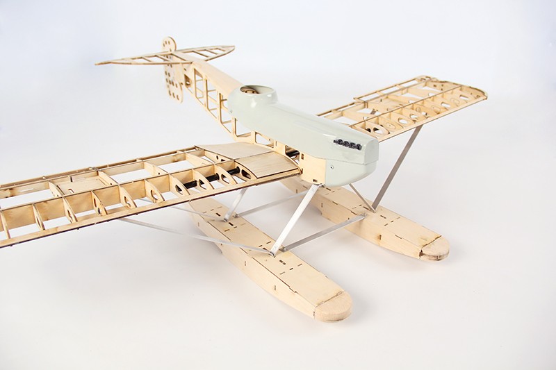 JWRCHansaBrandenburgW291020mmWingspanBalsaWoodSeaplaneRCAirplaneWarbirdKIT-1983245-10