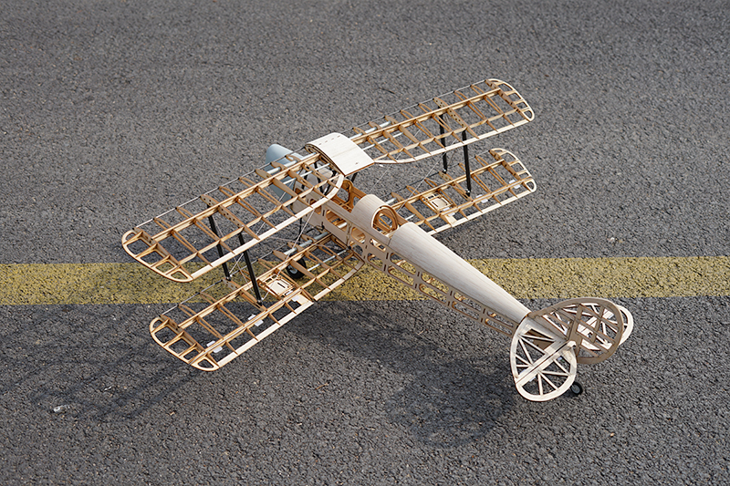 JWRCHavillandDH82TigerMoth1020mmWingspanBalsaWoodBiplaneTrainerRCAirplaneKIT-1982184-3