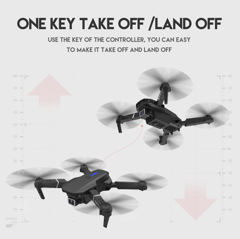 LSRCE88PROLS-E525MiniWiFiFPVwith4K720PHDDualCameraAltitudeHoldModeFoldableRCDroneQuadcopterRTF-1982648-14