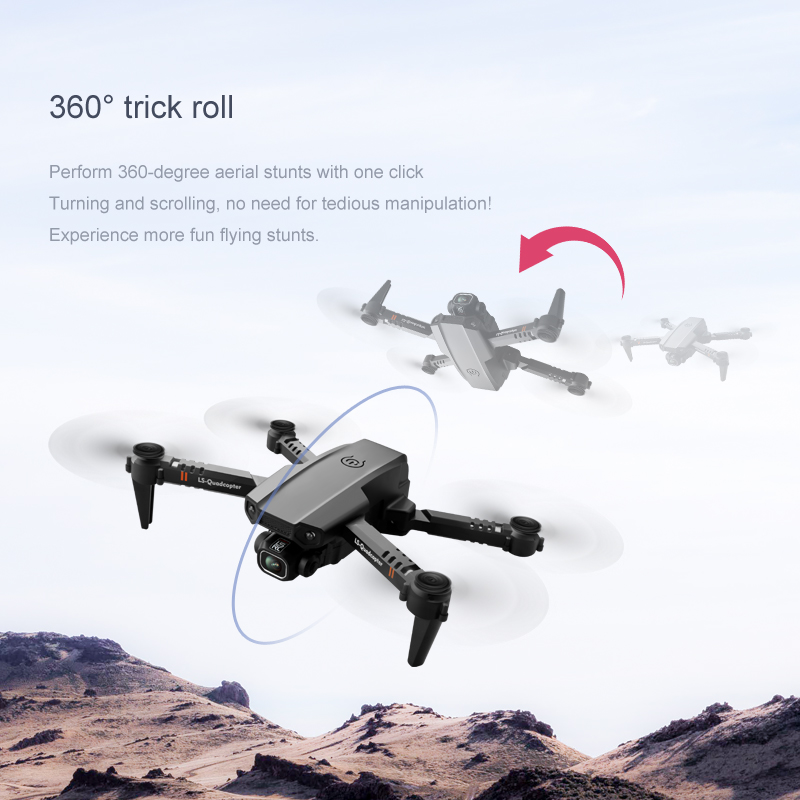 LSRCXT6MiniWiFiFPVwith4K1080PHDDualCameraAltitudeHoldModeFoldableRCDroneQuadcopterRTF-1737439-14