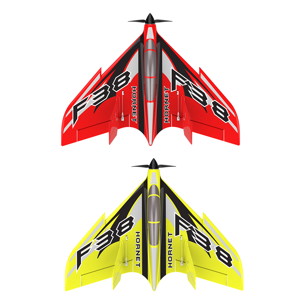 QTMODELF38Hornet800mmWingspanEPODeltaWingGliderRacerRacingRCAirplaneKITPNP-2000806-2