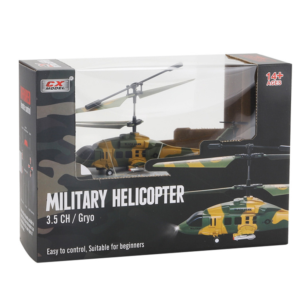 S20224G35CHBlackBeeLEDRemoteControlHelicopterUSBChargingRCAirplaneToy-2004866-9