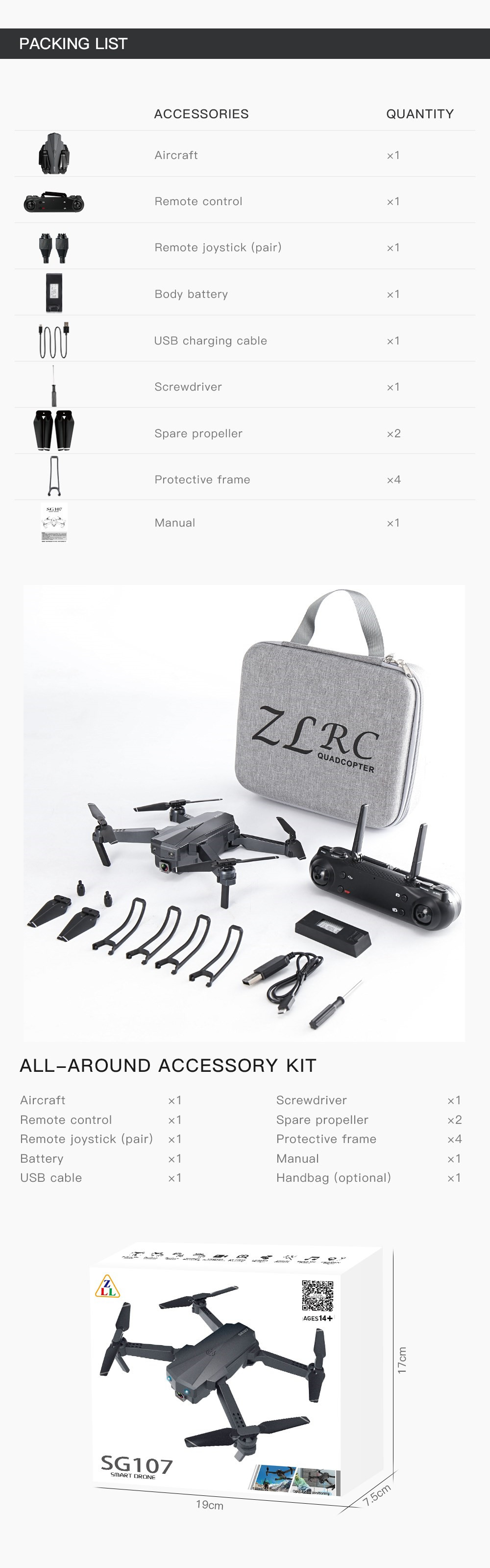 ZLLSG107HDAerialFoldingDroneWithSwitchable4KOpticalFlowDualCameras50XZoomRCQuadcopterRTF-1652595-6