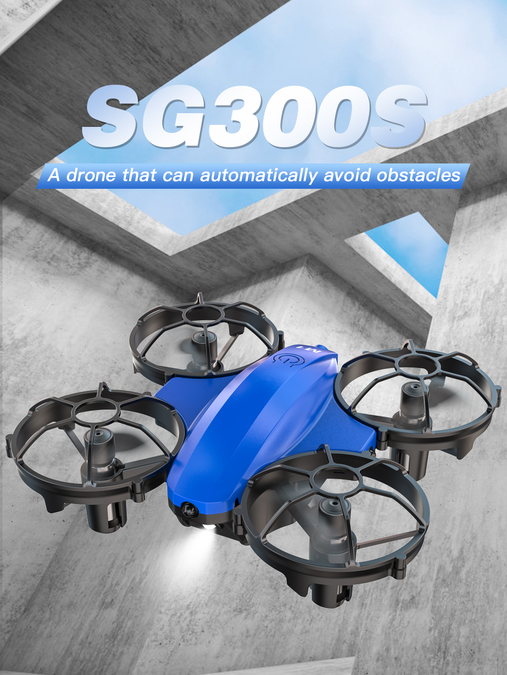 ZLLSG300SMini24G4CH6AxisHeadlessModeInfraredObstacleAvoidanceRCDroneQuadcopterRTF-1980851-1