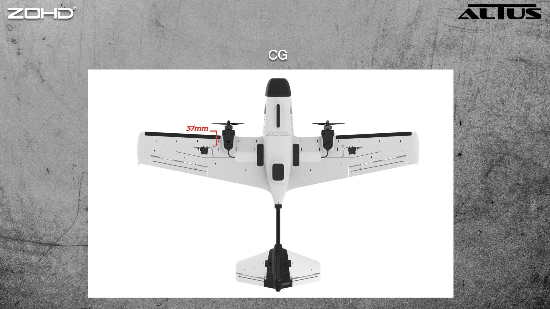 ZOHDAltus980mmWingspanTwinMotorV-TailEPPFPVRCAirplaneKITPNPReservedVTOLCapabilityCompatibleGoProDJIR-2009358-17