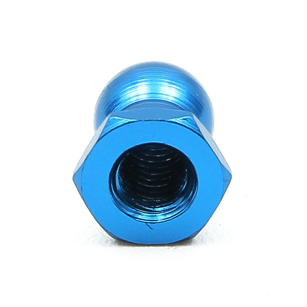 10PCSAluminumAlloyBallHeadNuts5mmforTAMIYA110RCCarVehiclesModelsToysSpareParts53640-1976048-3