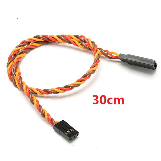 10pcs22AWG60coreFutabaJRAnti-interferenceServoExtensionCable-1050822-2