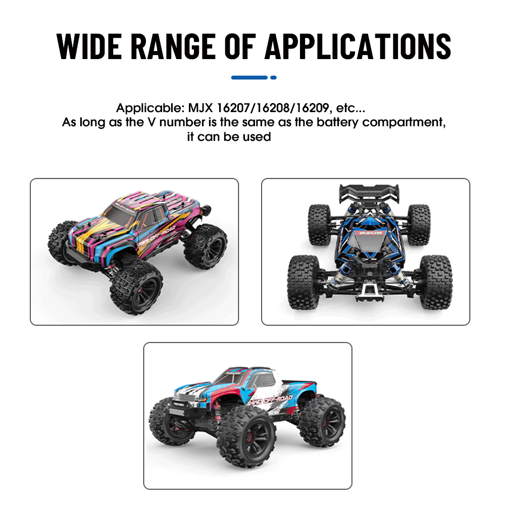 111V2600mAh25C3SLiPoBatteryTPlugforMJX162071620816209RemoteControlCar-2009019-2
