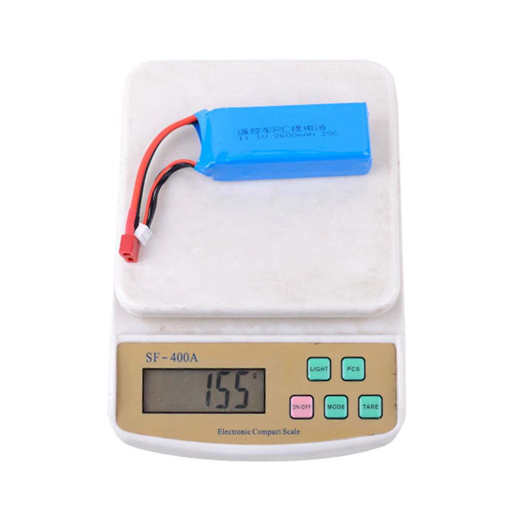 111V2600mAh25C3SLiPoBatteryTPlugforMJX162071620816209RemoteControlCar-2009019-8