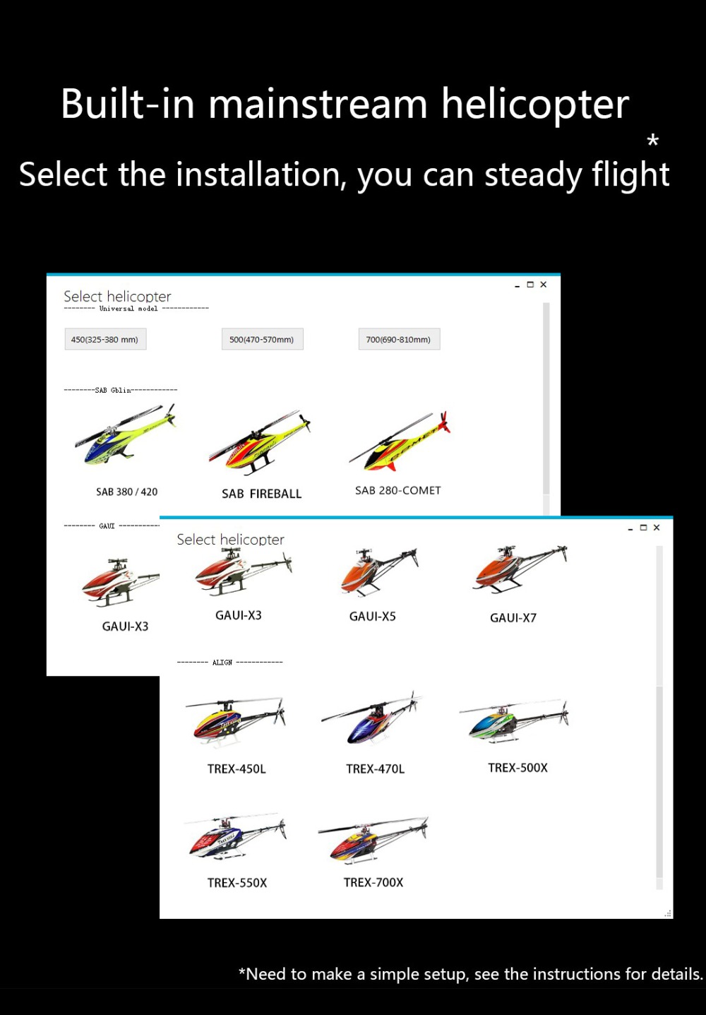 11CMWireFLYWINGH1HelicopterFlightControllerwithGPSVoltageTestOne-keyReturn3DFlyingFunctionforALIGNT-1666275-9