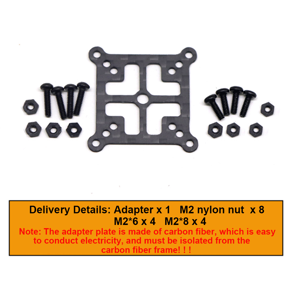 1PCHSKRC255mmto20mm16mmFlightControllerAdapterforDIYFrameRCDroneFPVRacing-1986133-4