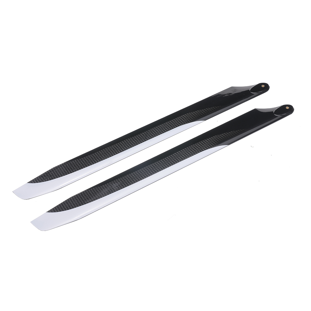 1pairPUDU350mmCarbonFiberMainRotorBladePropellerForRCHelicopter-1999015-3