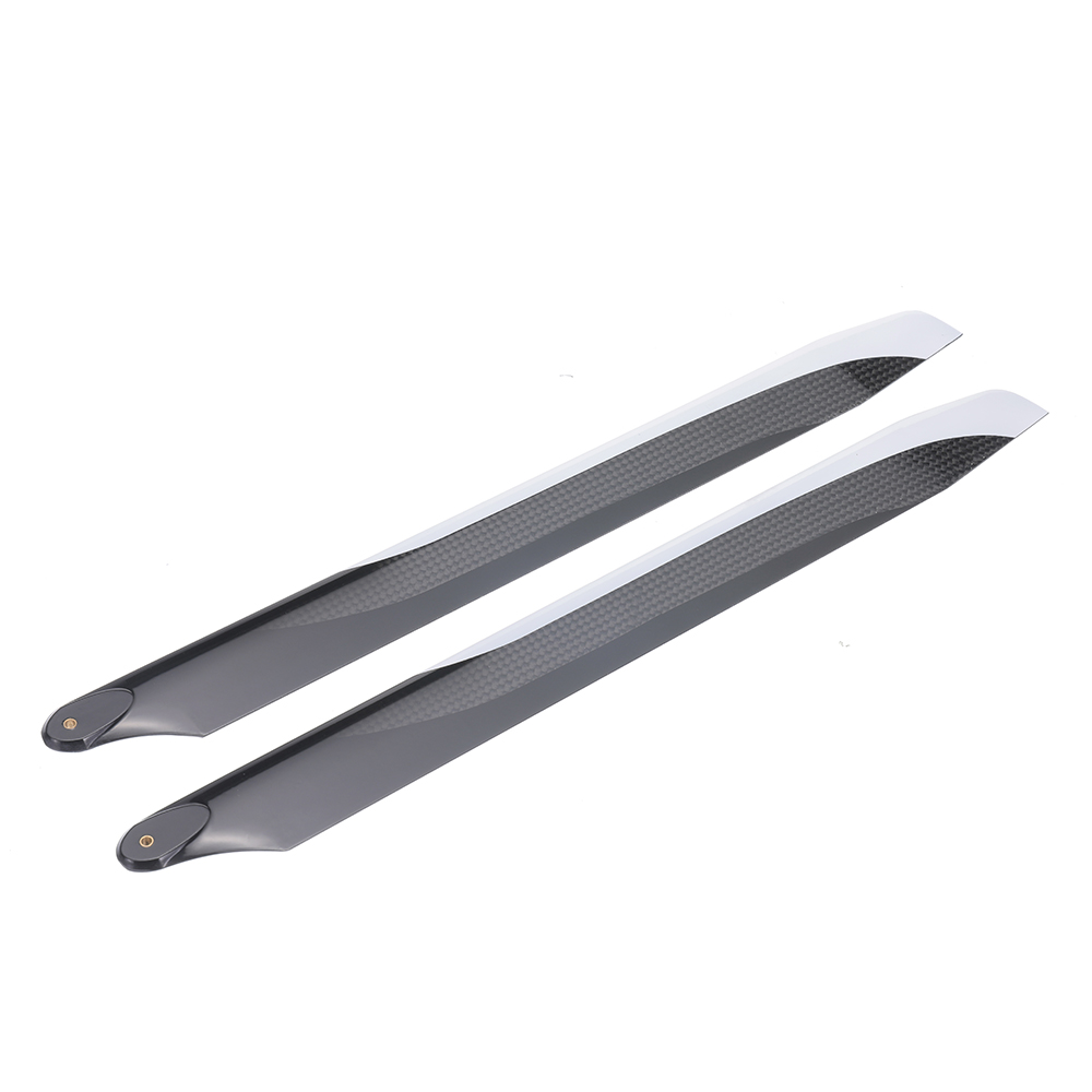 1pairPUDU350mmCarbonFiberMainRotorBladePropellerForRCHelicopter-1999015-7