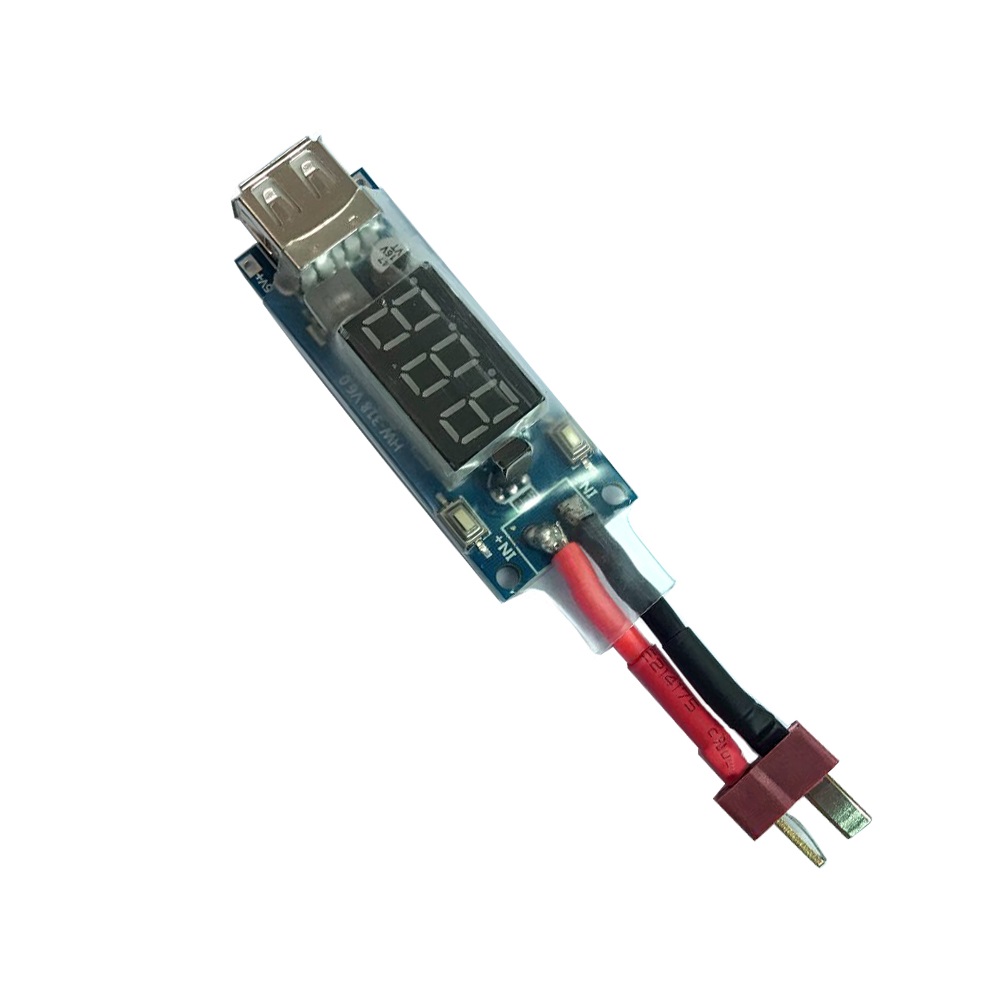 2-8SLiPoBatteryVoltageDisplayChargerConverterXT60TPlugtoMicroUSBBoard-1921421-2
