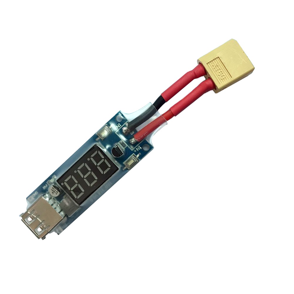 2-8SLiPoBatteryVoltageDisplayChargerConverterXT60TPlugtoMicroUSBBoard-1921421-3