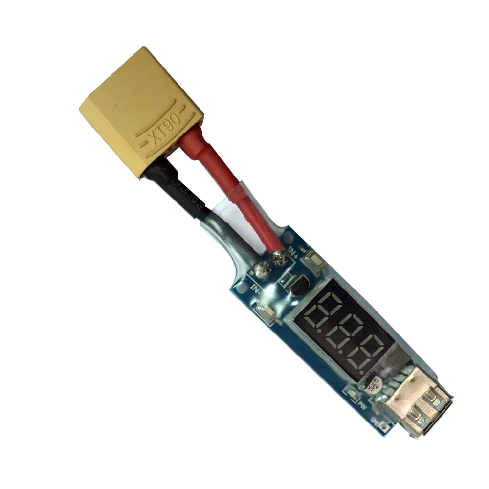 2-8SLiPoBatteryVoltageDisplayChargerConverterXT60TPlugtoMicroUSBBoard-1921421-5