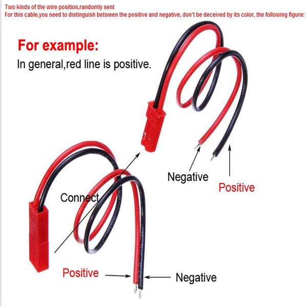 20xJSTConnectorPlugWithConnectCableForRCBECESCBattery-1129112-1