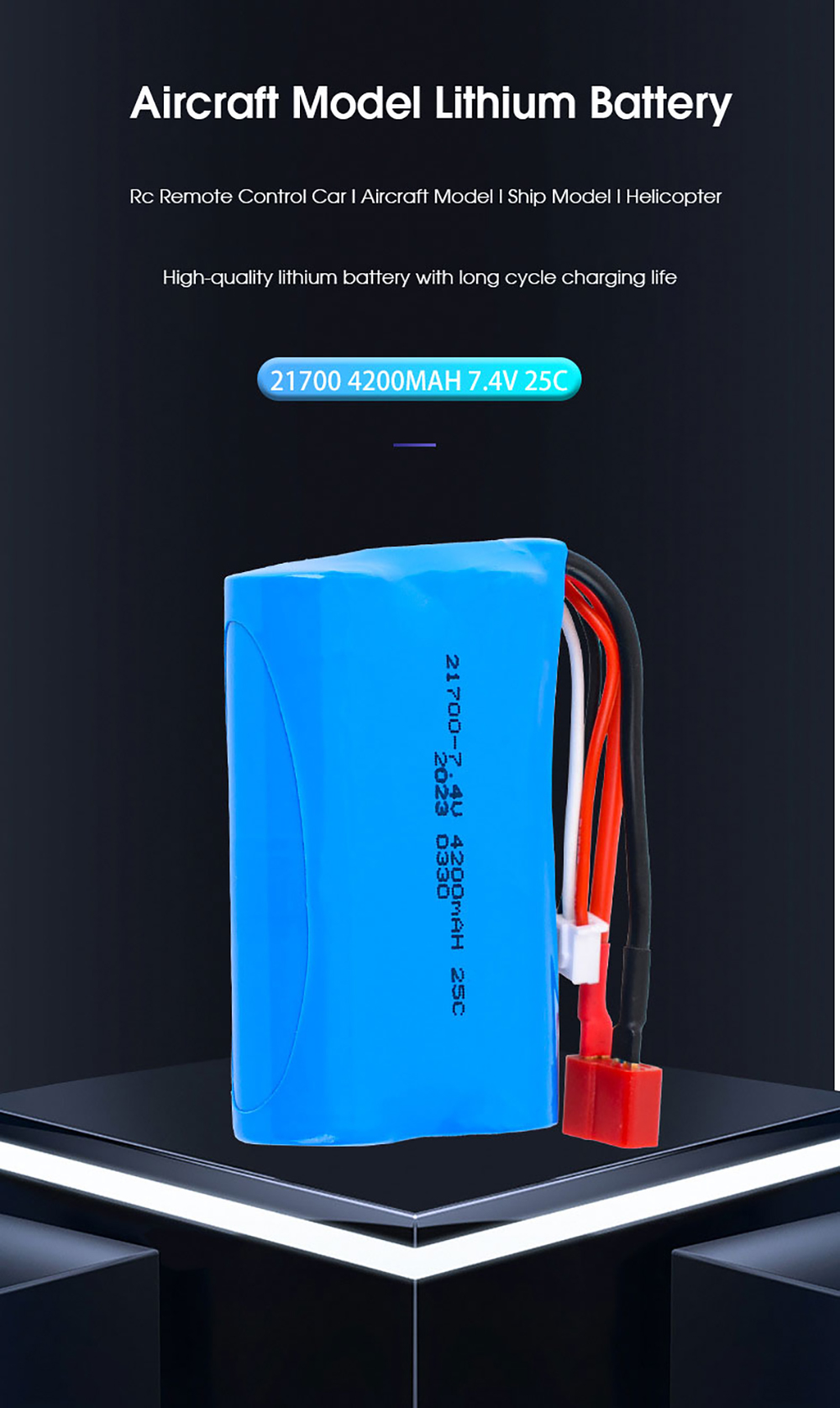 2170074V4200mAh25CRechargeableLithiumPolymerLi-ionBatteryTPlugforWltoys12428RCCarRCBoatHelicopter-1995676-1