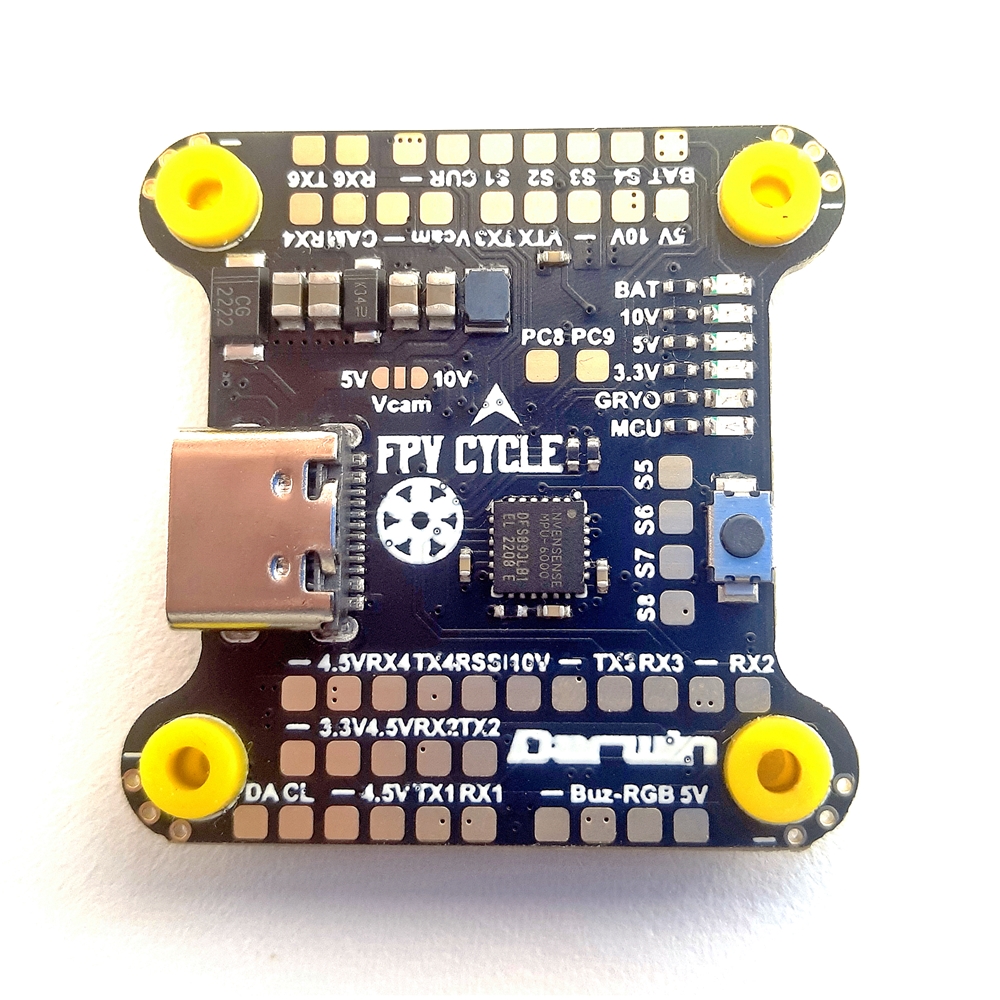255x255mmDarwinFPVFPVCycleWhoopStackF722FlightController3-6S45AESCforFPVRacingRCDrone-1977586-5