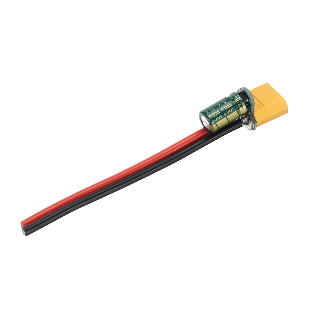 25V35V6801000ufXT60FilterCapacitor10cm15cmCableWireForFlightControllerECSRCDroneFPVRacingQuadcopterA-1987447-2