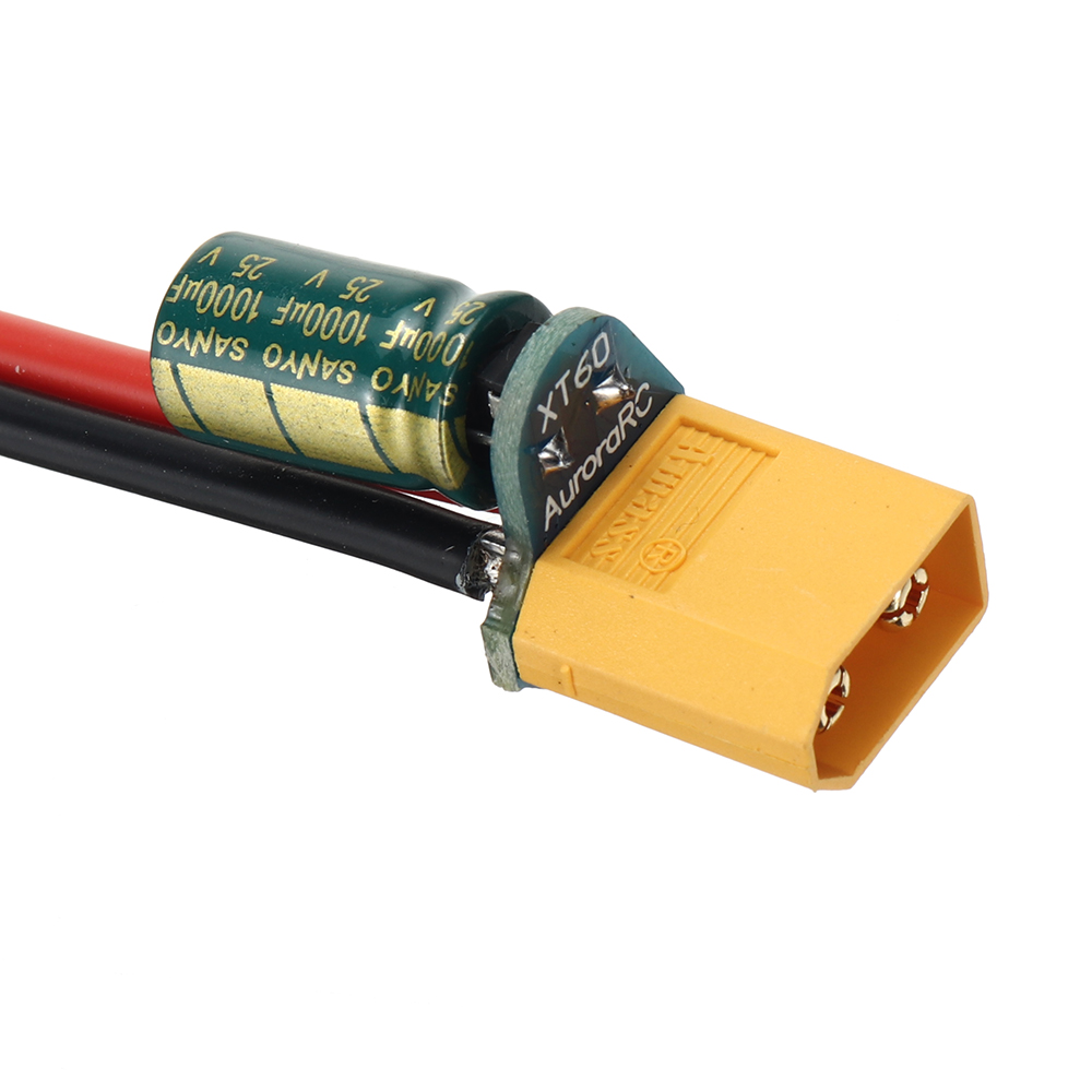 25V35V6801000ufXT60FilterCapacitor10cm15cmCableWireForFlightControllerECSRCDroneFPVRacingQuadcopterA-1987447-3