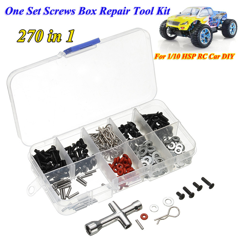 270PCSSetScrewsBoxRepairToolKitForHSP110RCCarParts-1279613-1