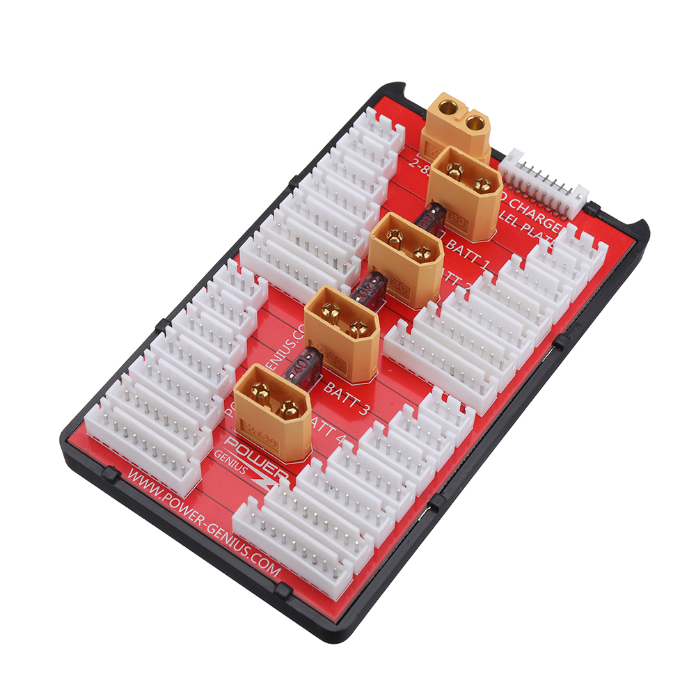 2IN1PGParallelChargingBoardXT60PlugSupports4Packs2-8SLipoBatteryForRCModelsMulticopterPartAccessorie-1980224-3