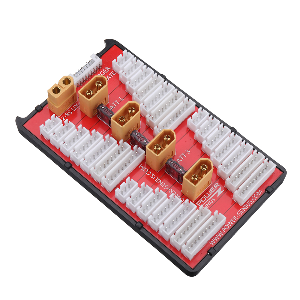 2IN1PGParallelChargingBoardXT60PlugSupports4Packs2-8SLipoBatteryForRCModelsMulticopterPartAccessorie-1980224-5