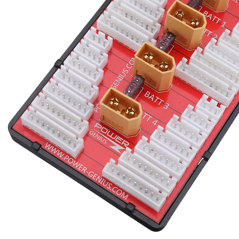 2IN1PGParallelChargingBoardXT60PlugSupports4Packs2-8SLipoBatteryForRCModelsMulticopterPartAccessorie-1980224-7