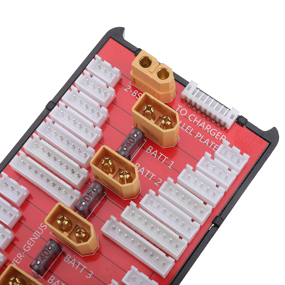 2IN1PGParallelChargingBoardXT60PlugSupports4Packs2-8SLipoBatteryForRCModelsMulticopterPartAccessorie-1980224-8