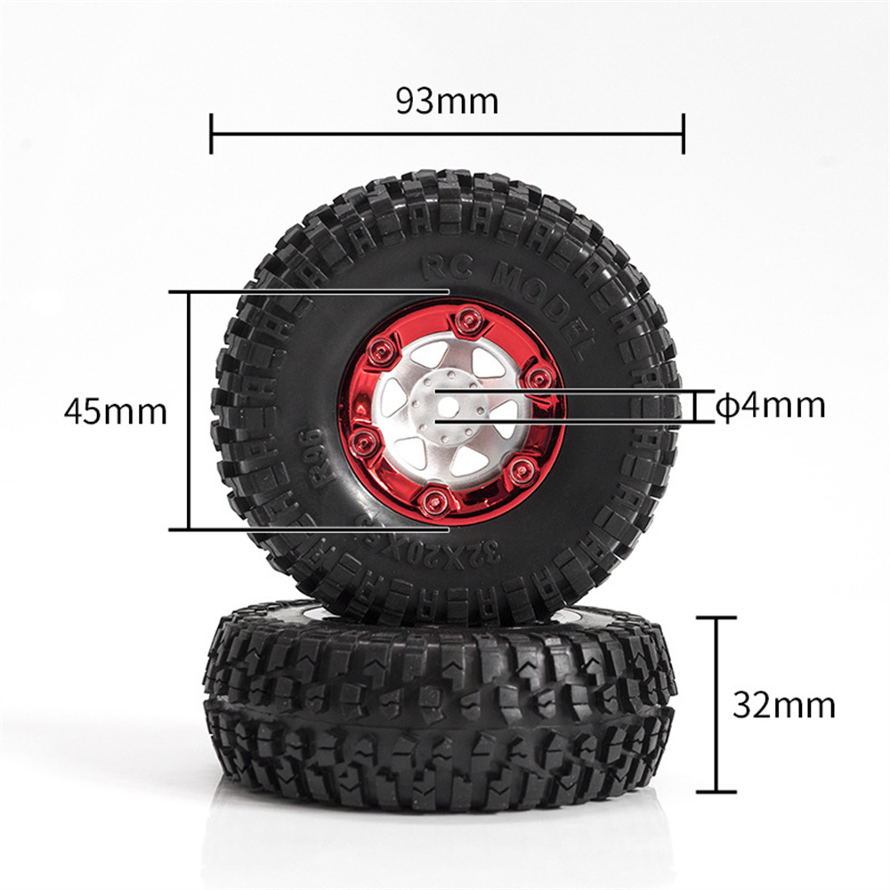 2PCSFeiyueFY01FY02FY03112TiresWheelsFYCL01RCCarVehiclesModelsSpareParts-988403-1
