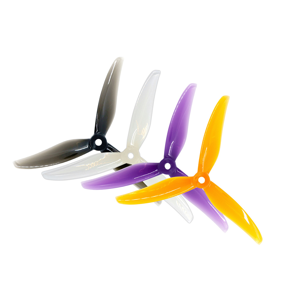 2Pairs10PairsGemfanHurricane523652x3652Inch3-BladeRacingPropellerPowerfulforRCDroneFPVRacing-1865134-2