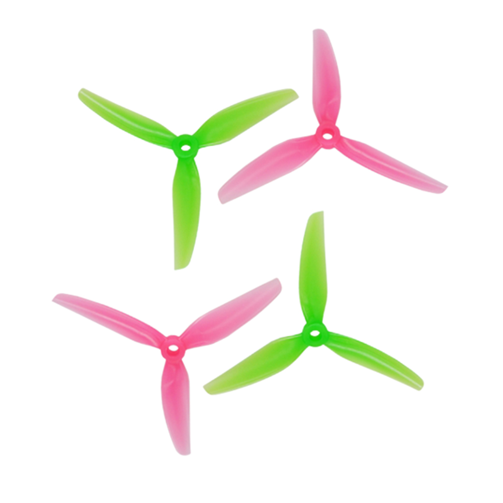 2Pairs10PairsHQPropEthixS3Watermelon50315x315Inch3-BladePropellerPolyCarbonateforRCDroneFPVRacing-1940462-1