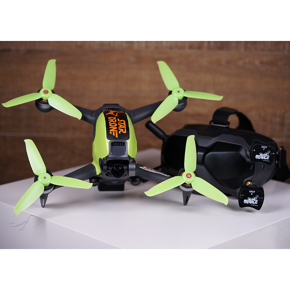 2PairsDronetech532853InchTri-bladePCQuick-ReleasePropellerforDJIFPVDrone-1845037-7