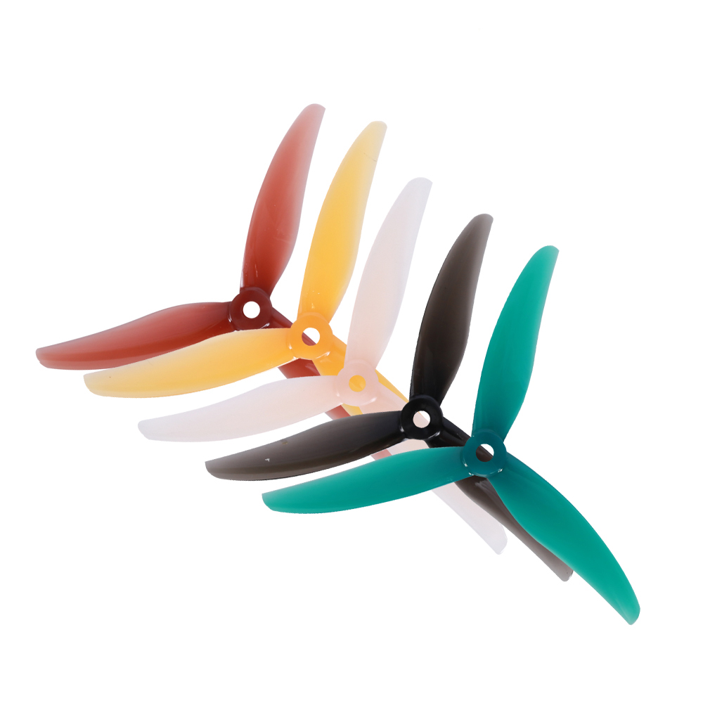 2PairsGemfanFreestyle351Inch3-bladesPropeller5mmHoleCWCCWforFPVRacingRCDrone-1853539-1